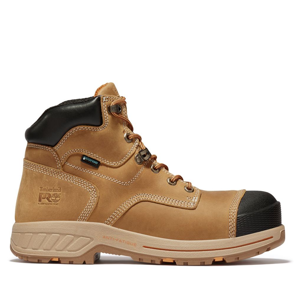 Bocanci De Muncă Timberland Barbati Maro/Negrii - Pro® Helix Hd 6" Comp Toe - Romania - NPVYZI136